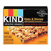 KIND Healthy Grains Oats & Honey with Toasted Coconut Granola Bars (5 count box)
