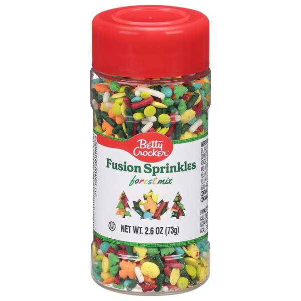 Betty Crocker Fusion Sprinkles Forest Mix (2.6 oz.)