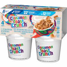 General Mills Cinnamon Toast Crunch Cereal To Go Cup (4 pack/2 oz. cups)