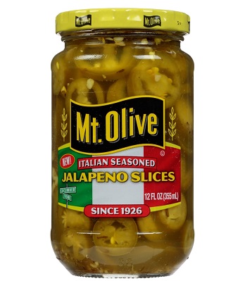 Mt. Olive Italian Seasoned Jalapeno Slices (12 oz.)