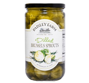Paisley Farm Dilled Brussels Sprouts (24 oz. glass jar)