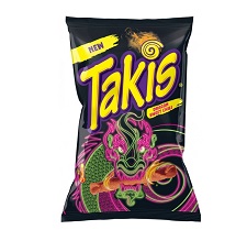 Takis Dragon Spicy Sweet Chili Flavored Rolled Tortilla Chips (9.9 oz. bag)
