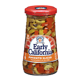 Early California Pimiento Sliced Olives (5.75 oz. jar)