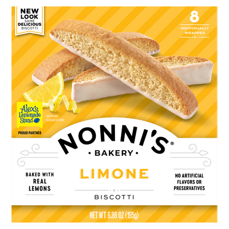 Nonni's Limone Biscotti (6.88 oz.)