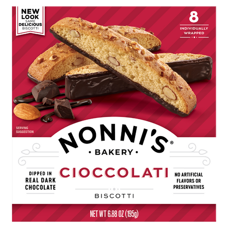 Nonni's Cioccolati Biscotti (6.88 oz.)