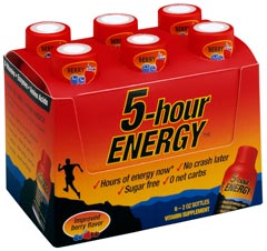5-Hour Energy Berry Energy Shot (6 pack)