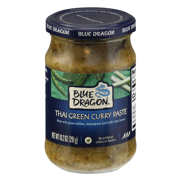 Blue Dragon Thai Green Curry Paste (10.2 oz jar)