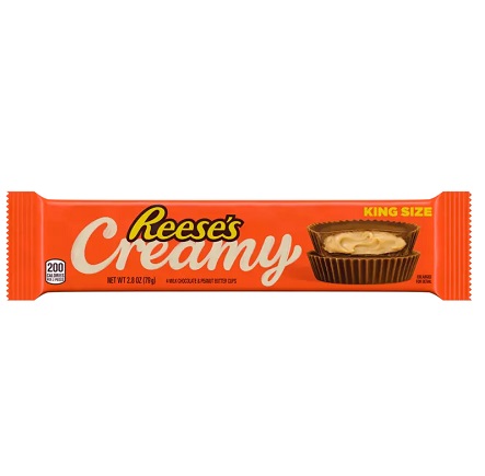 Reese's Creamy Milk Chocolate King Size Peanut Butter Cups (2.8 oz.)