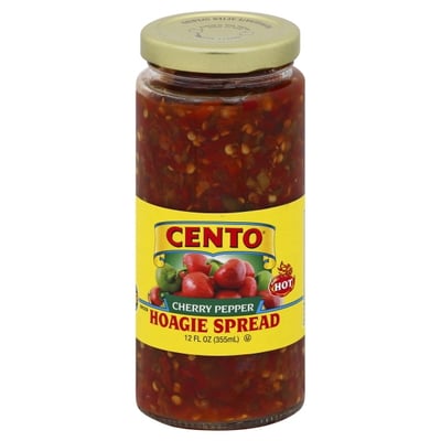 Cento Cherry Pepper Hot Hoagie Spread (12 oz.)