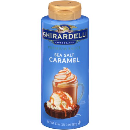 Ghirardelli Sea Salt Caramel Premium Sauce (16 oz. Squeeze Bottle)