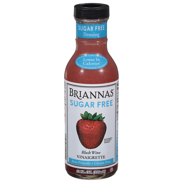 Briannas Sugar Free Blush Wine Vinaigrette (12 oz.)