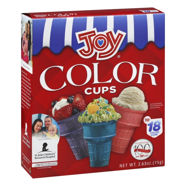 Joy Color Cups (18 count)