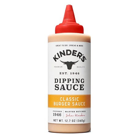 Kinder's Classic Burger Dipping Sauce (12.7 oz. squeeze)