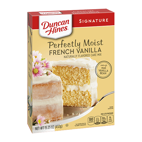 Duncan Hines Signature French Vanilla Cake Mix (15.25 oz.)