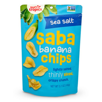 Saba Sea Salt Banana Chips (5.1 oz. pouch)