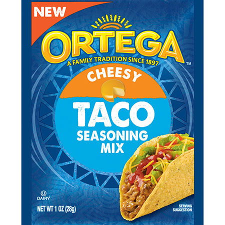 Ortega Cheesy Taco Seasoning Mix (1 oz.)