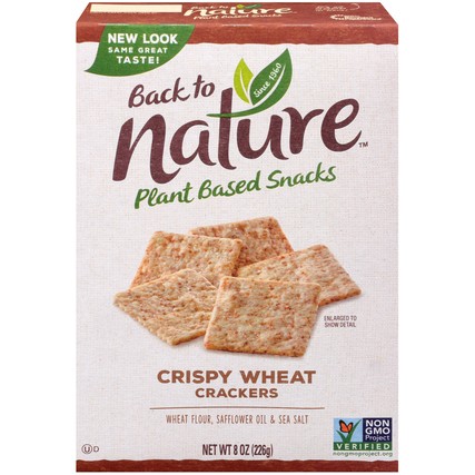 Back to Nature Crispy Wheat Crackers (8 oz. Box)