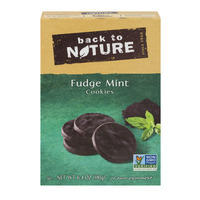 Back To Nature Cookies Fudge Mint (6.4 oz. box)