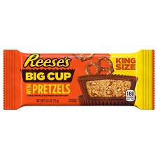 Reese's Peanut Butter Cups Big Cup with Pretzels King Size (2.6 oz.)