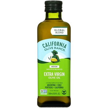 California Olive Ranch Medium Smooth & Balanced Extra Virgin Olive Oil Global Blend of Oils (16.9 fl. oz. Bottle)