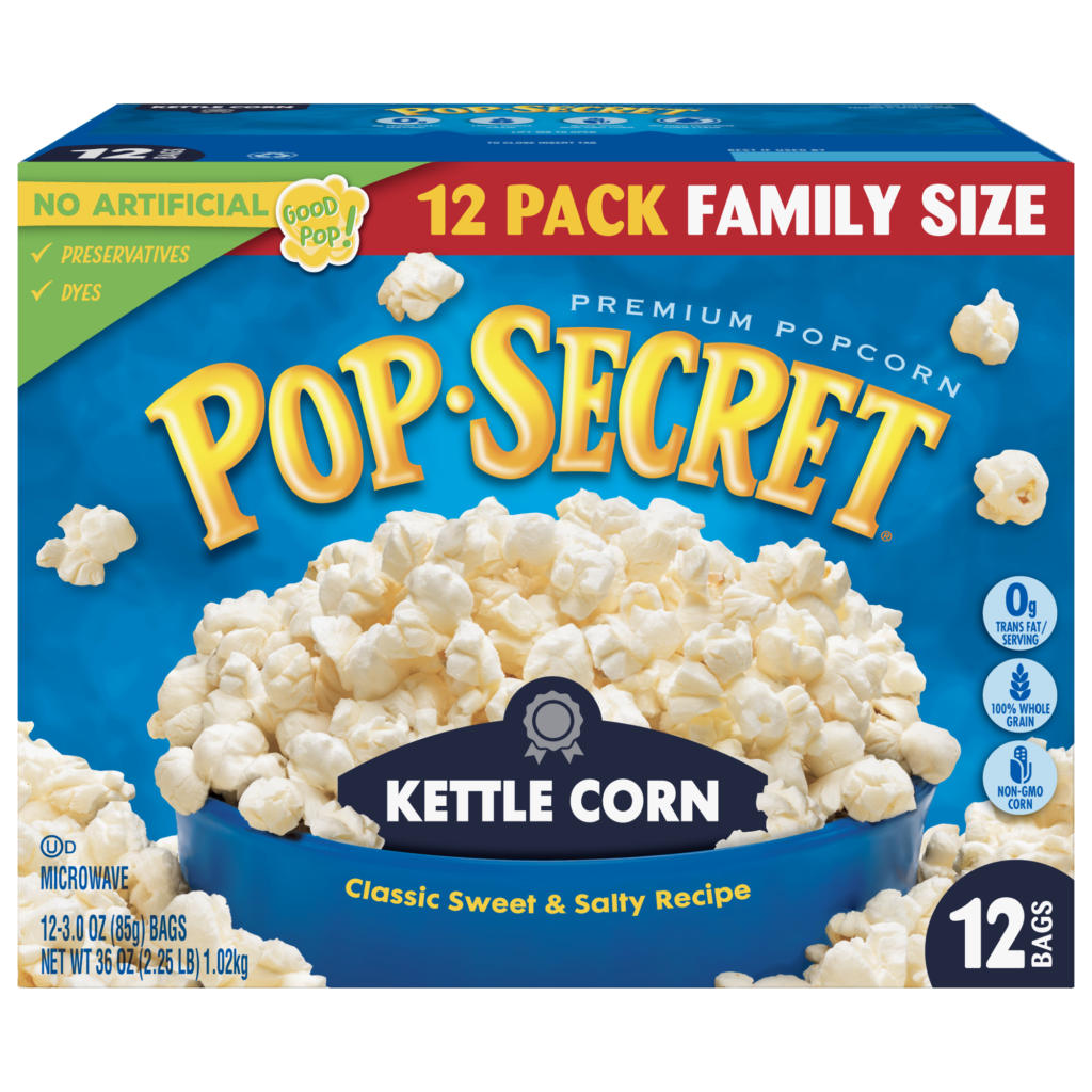 Pop Secret Kettle Corn Popcorn (12 pack)