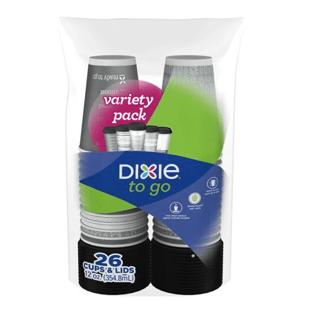 Dixie To Go Cups w/ Lids (12 oz./40 count)