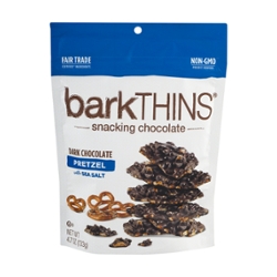 barkTHINS Snacking Chocolate Dark Chocolate Pretzel w/ Sea Salt (4.7 oz. pouch)