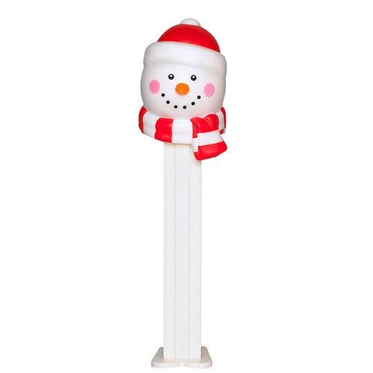 PEZ Snowman with Scarf Dispenser and Candy