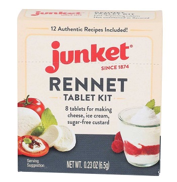 Junket Rennet Tablet Kit (8 tablets/0.23 oz. box)