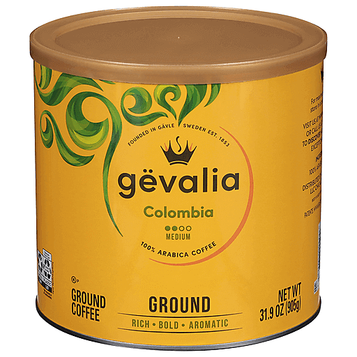 Gevalia Colombia Ground Coffee (31.9 oz. can)