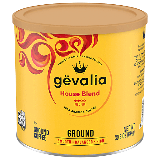 Gevalia House Blend Ground Coffee (30.8 oz. can)