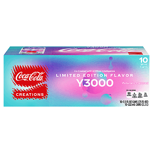 Coca-Cola Y3000 Limited Edition Flavor Mini Cans (10 pack/7.5 oz. cans)