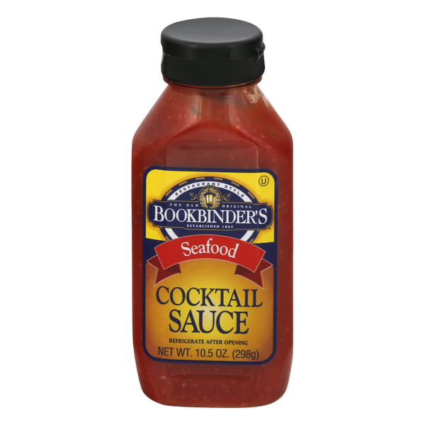 Bookbinder's Seafood Cocktatil Sauce (10.5 oz. plastic bottle)