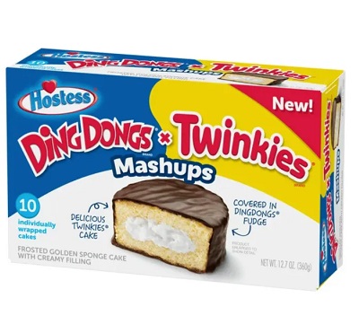 Hostess Ding Dongs + Twinkies Mashups (12.7 oz. box/10 count)