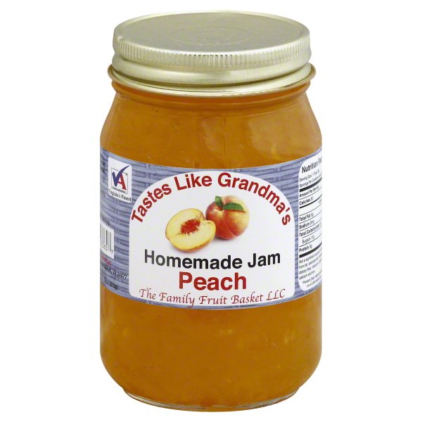 Tastes Like Grandma's Homemade Peach Jam (18 oz. jar)