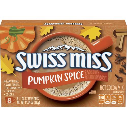 Swiss Miss Pumpkin Spice Hot Cocoa Mix (8 packets)