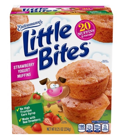 Entenmann's Little Bites Strawberry Yogurt Muffins (8.25 oz.)