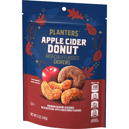 Planters Apple Cider Donut Cashews (5 oz. pouch)
