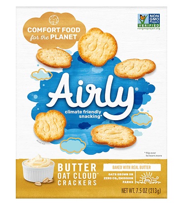Airly Oat Clouds Butter Crackers (7.5 oz. box)
