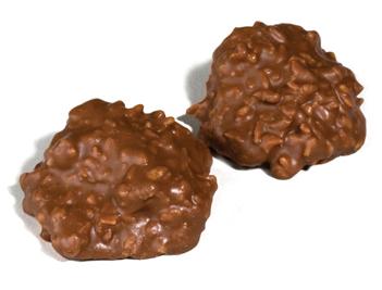 Asher's Milk & Dark Chocolate Coconut Clusters (16 count box)