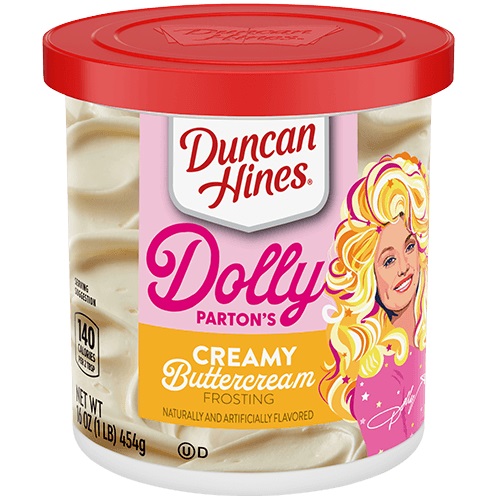 Duncan Hines Dolly Parton's Creamy Buttercream Frosting (16 oz.)