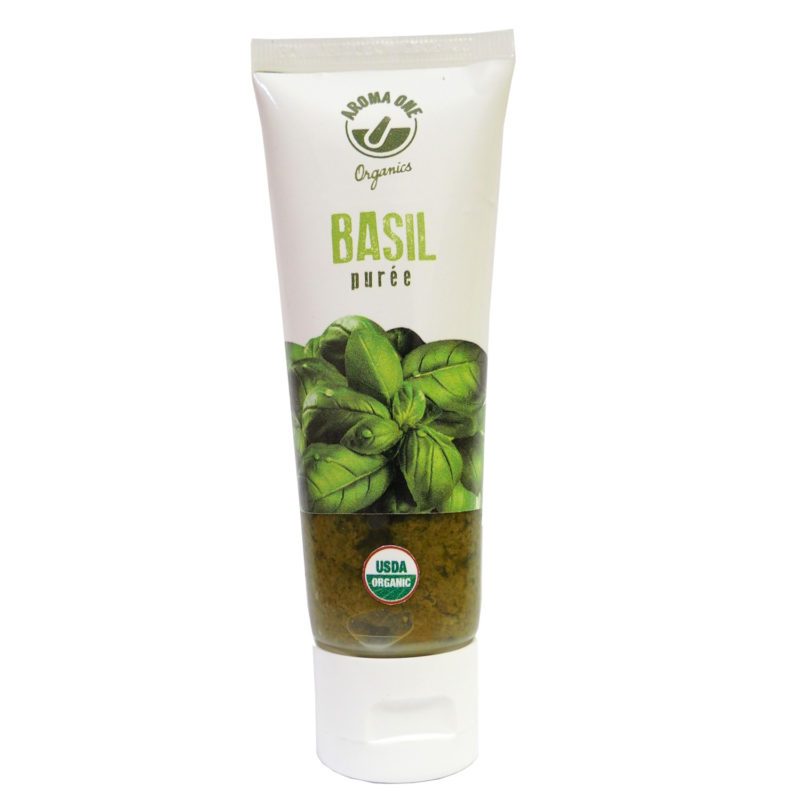 Aroma One Organics Basil Puree (2.8 oz. tube)