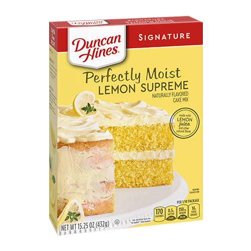 Duncan Hines Signature Lemon Supreme Cake Mix (15.25 oz.)