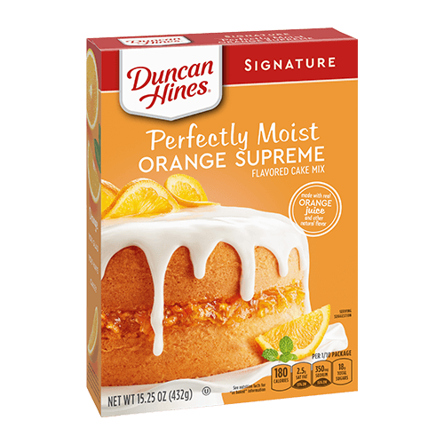Duncan Hines Signature Orange Supreme Cake Mix (15.25 oz.)